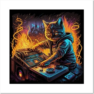 DJ Kitty Posters and Art